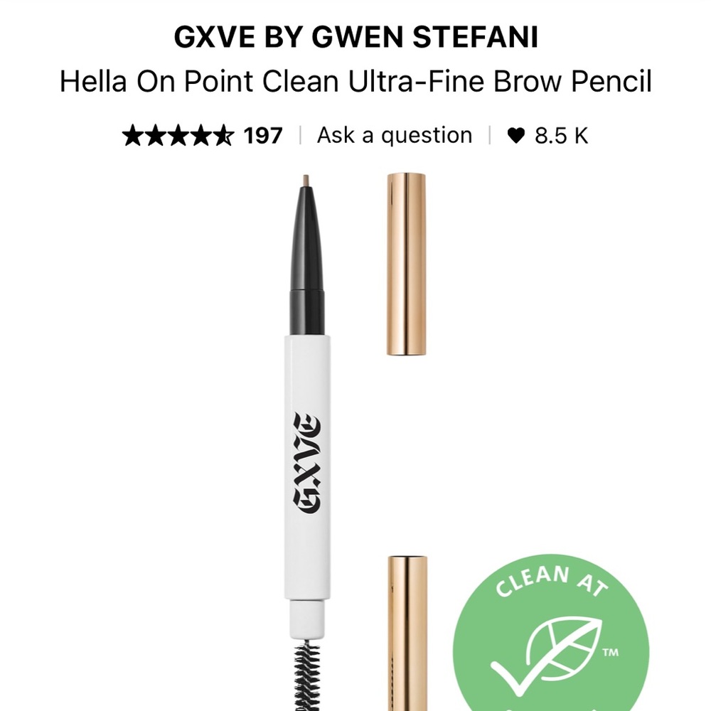 NIB Hella on point Brow pencil by GXVE